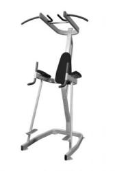 Muscle-D Fitness Vertical Knee Raise with Pull Up Station