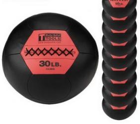Body Solid Soft 6-30lb Medicine Ball Set