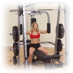 Body Solid Pec Dec Station for Series 7 Smith Machine