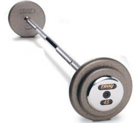 Troy Pro Style Straight Barbell Gray Barbel