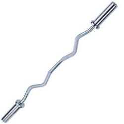 Body Solid Olympic Curl Bar- Chrome