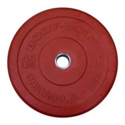 Body Solid Chicago Extreme Colored 45lbs. Bumper Plate Pair