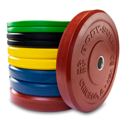 Body Solid Chicago Extreme Color Bumper Plates