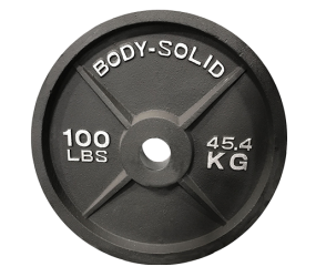 Body Solid Cast Iron Olympic Plate