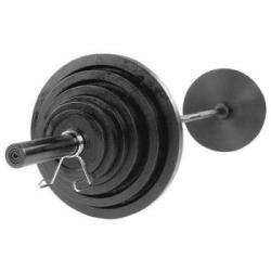 Body Solid 300lb Olympic Weight Set