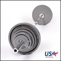 Standard Olympic 300lb. Weight Set