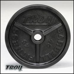 Troy Premium Wide Flanged 300lb Olympic Weight Set