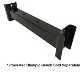 PowerTec Short Cross Bar for Narrow Bench