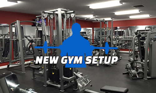 New gym Setup